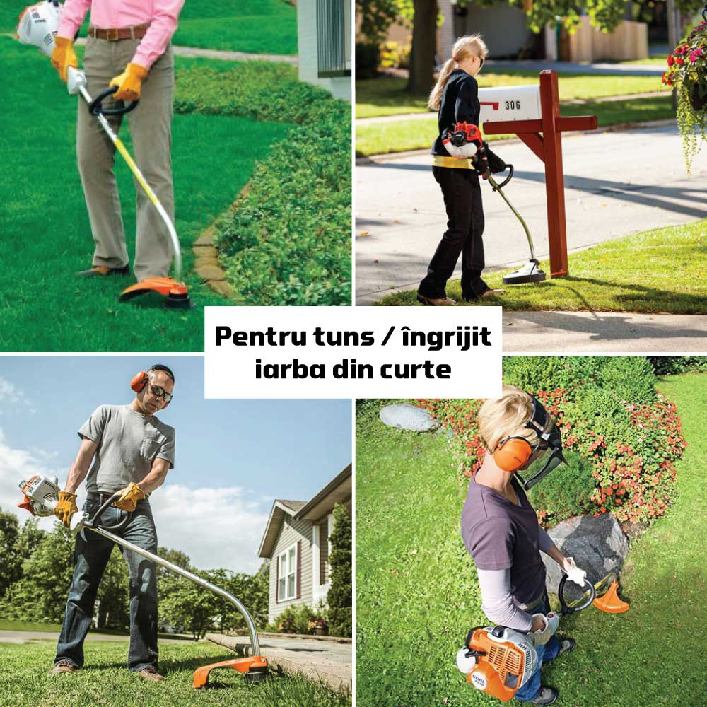 Motocoasă Stihl FS 45, benzină, 1CP, 2T, cap tăietor cu fir (inclus), cod 41400112300