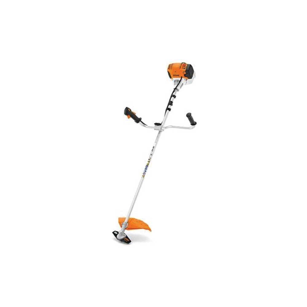 Motocoasă Stihl FS 131, benzină, 1,9CP, motor 2T, tehnologie 4-MIX, cuțit iarbă (inclus) și cap tăietor cu fir (opțional)
