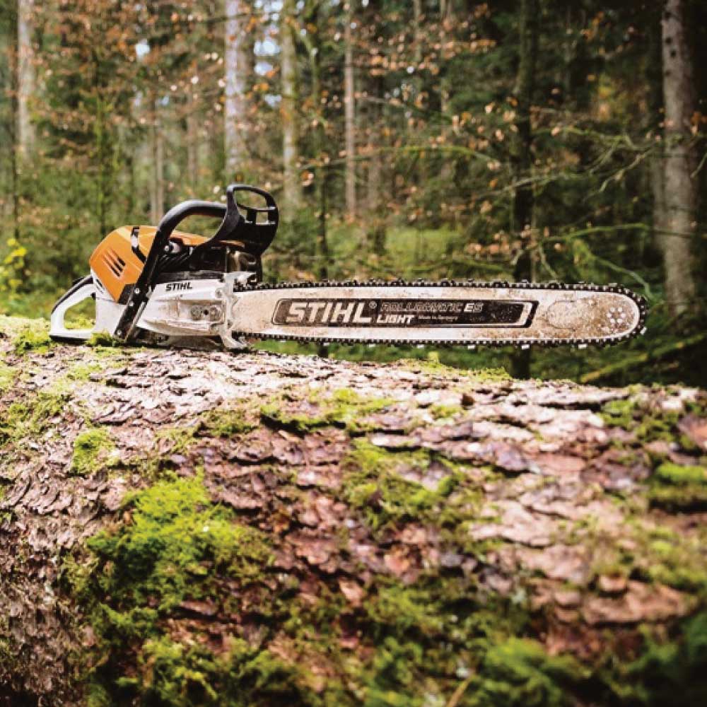 Motoferăstrău Stihl MS 500i, 6,8CP, 50CM, 3/8", tehnologie cu injecție, pompă ulei automată